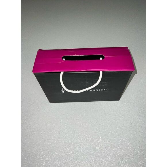 Room of Fashion Over The Knee Block Heel Glitter Thigh Boots Rose Gold 9 New - Picture 10 of 10